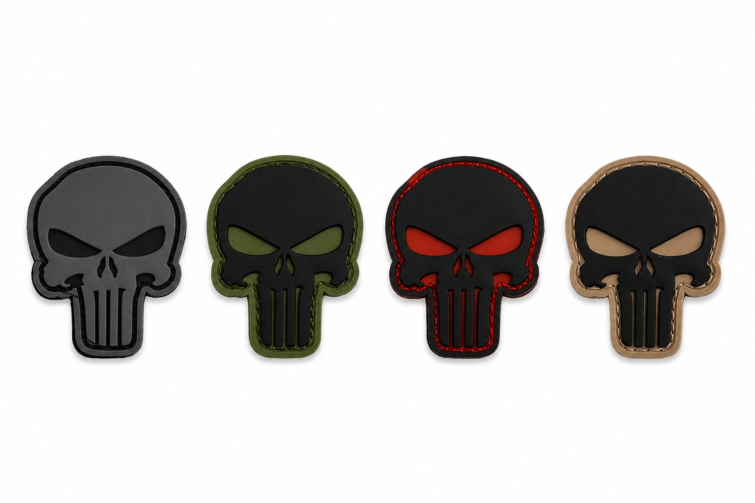 Punisher 3D Plastik Patch